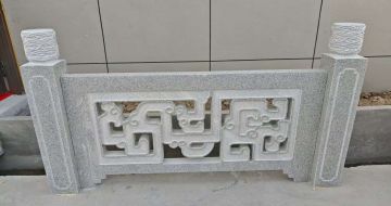 菏泽芝麻白河道栏杆 桥栏杆