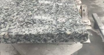 菏泽芝麻白楼梯踏步 芙蓉白