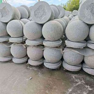 菏泽圆球石球挡车球