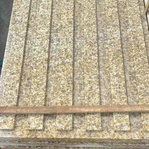 菏泽黄金麻盲道 石材盲道