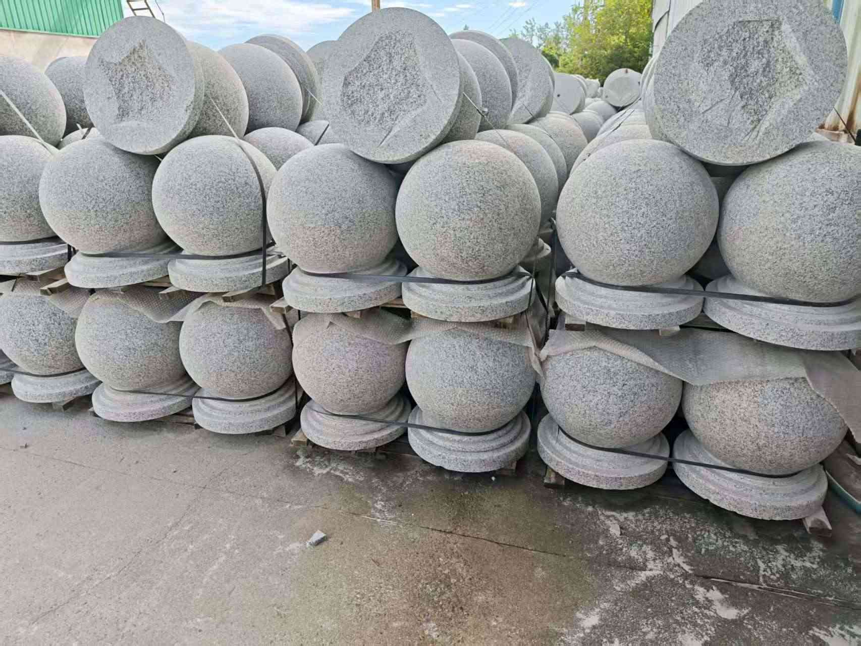 菏泽圆球石球挡车球