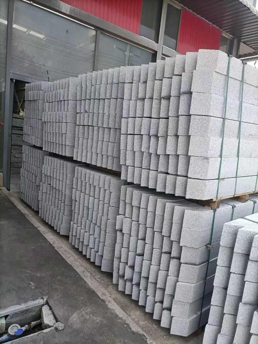 菏泽芝麻白树围石 树池