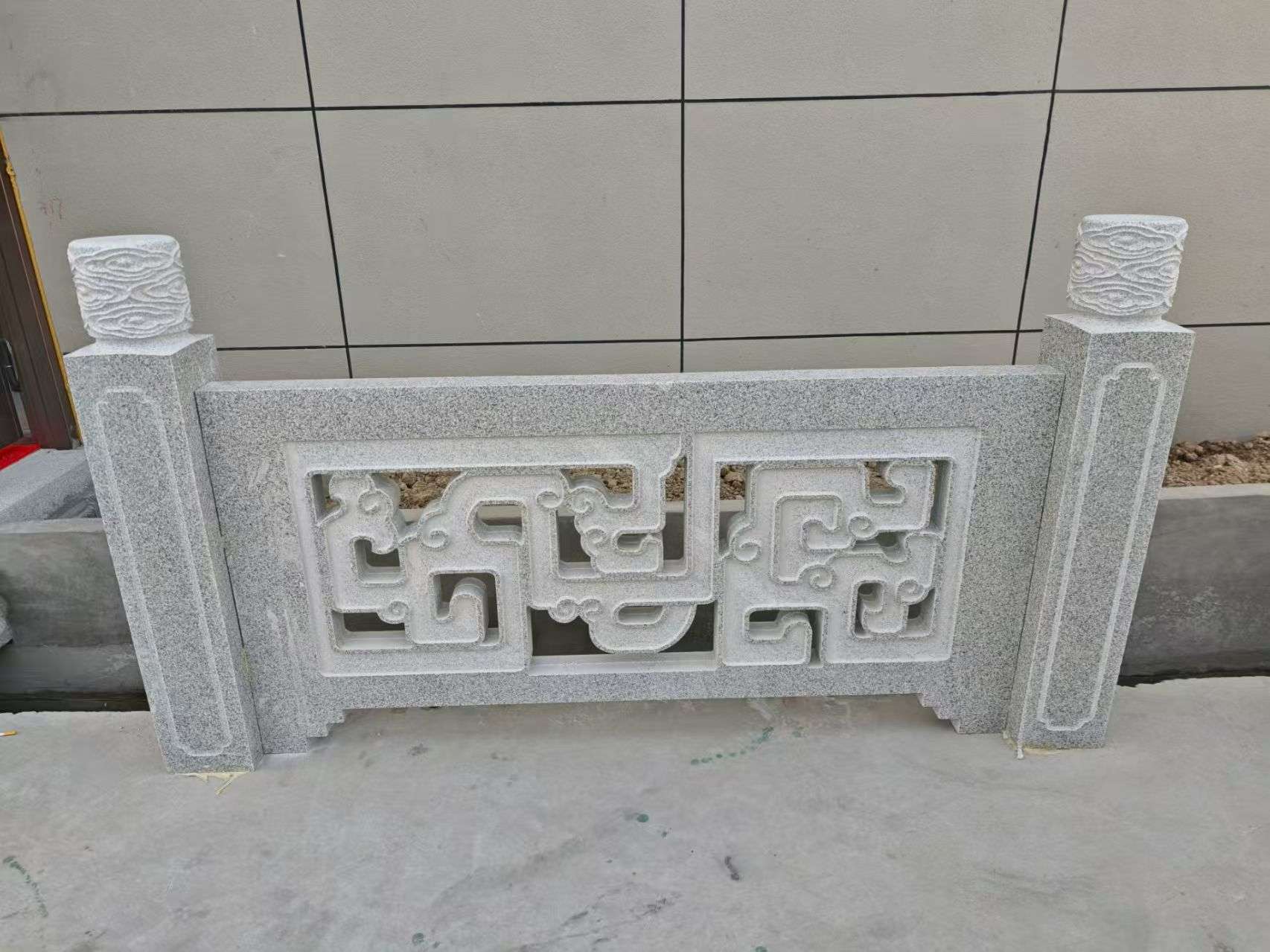 菏泽芝麻白河道栏杆 桥栏杆