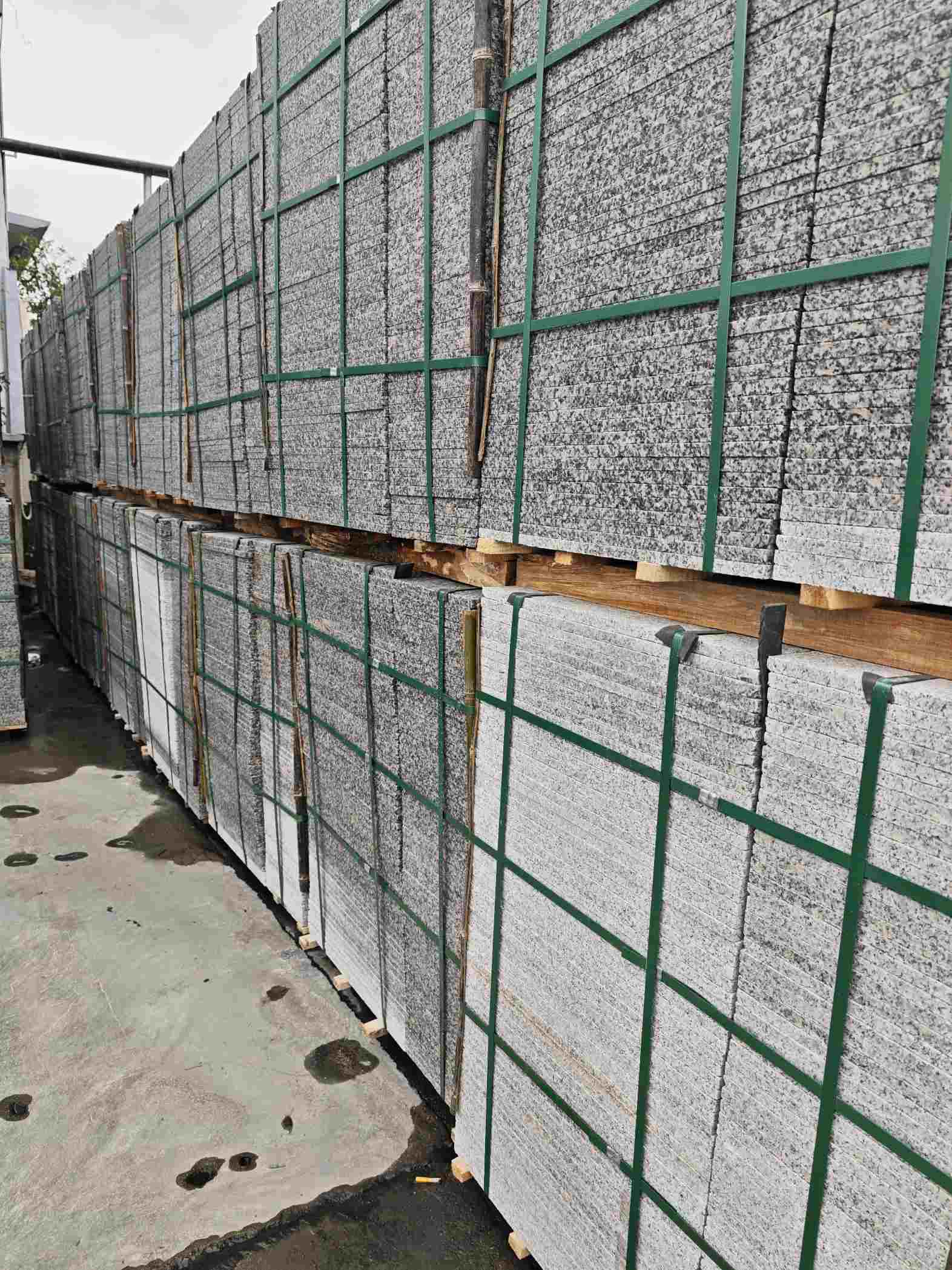 菏泽芙蓉白地铺石，石材地铺石