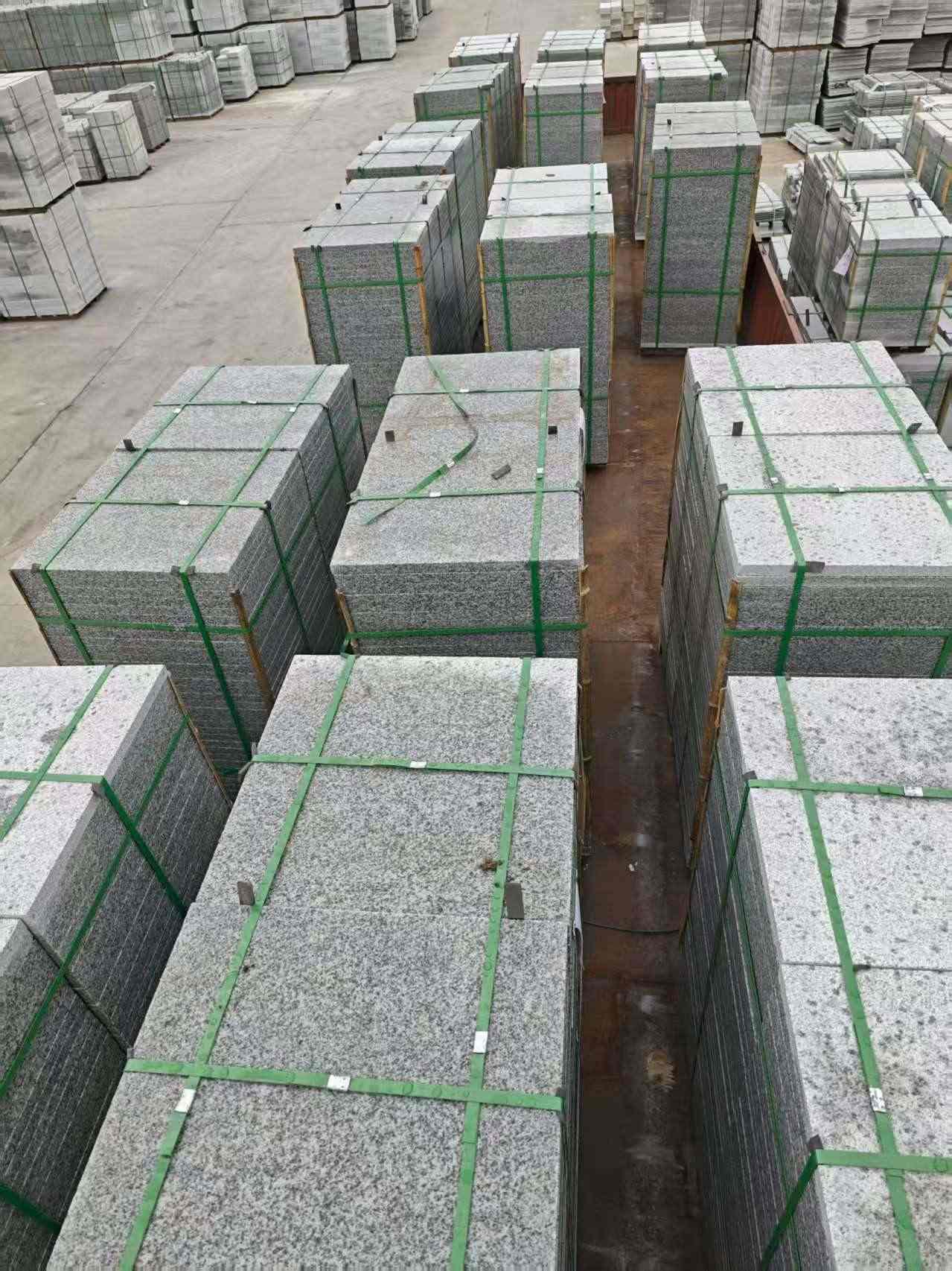 菏泽芝麻白地铺板  地铺石