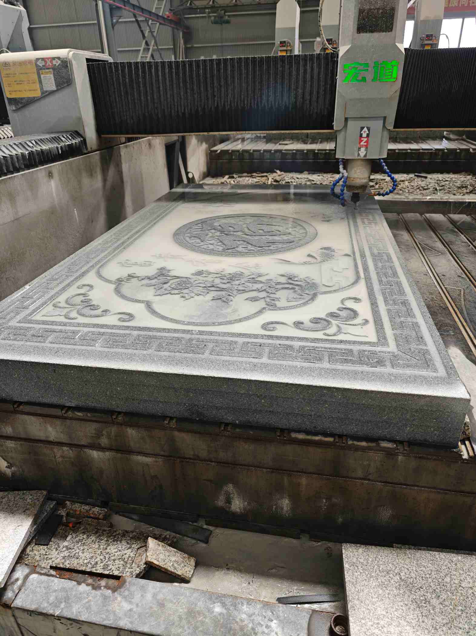 菏泽芝麻灰雕刻版异形雕刻异形定制